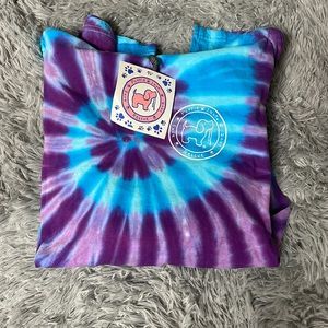 Tie dye Puppy Love long sleeve